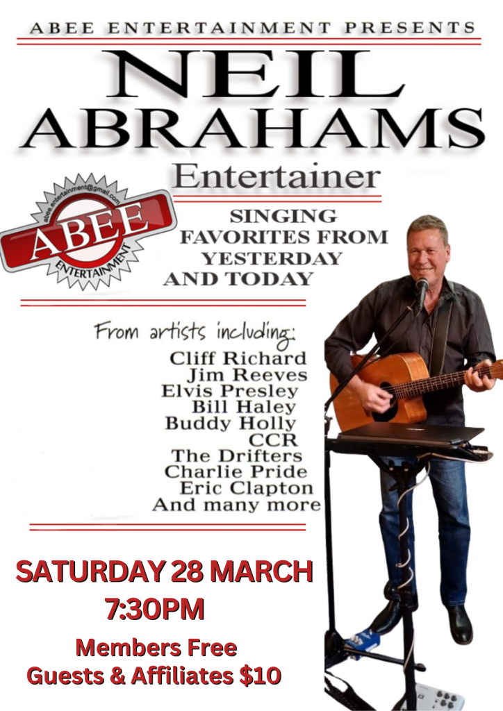 NEIL ABRAHAMS Entertainer